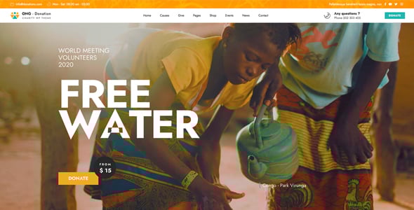 Ngo - Charity Donation WordPress Ngo - Charity Donation WordPress