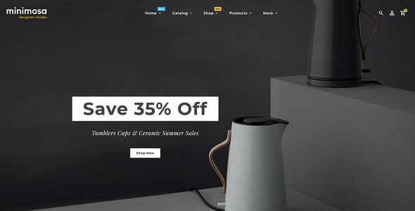 minimosa - Home Art Decor & Design Studio - Shopify Multipurpose Theme