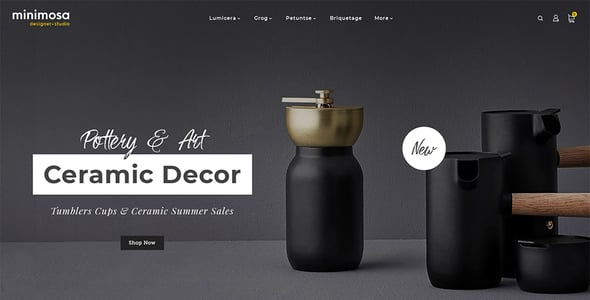 minimosa - Home Decor Art & Design Studio - OpenCart Multipurpose Theme