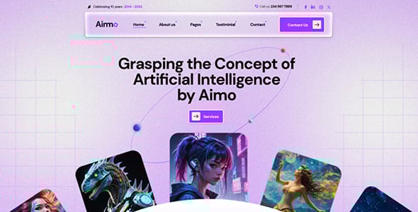 Aimo - AI Agency & Technology WordPress Theme Aimo - AI Agency & Technology WordPress Theme