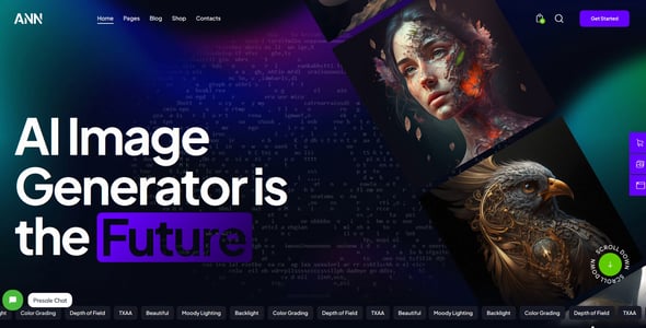 AI ANN - AI Generator OpenAI Elementor WordPress Theme AI ANN - AI Generator OpenAI Elementor WordPress Theme