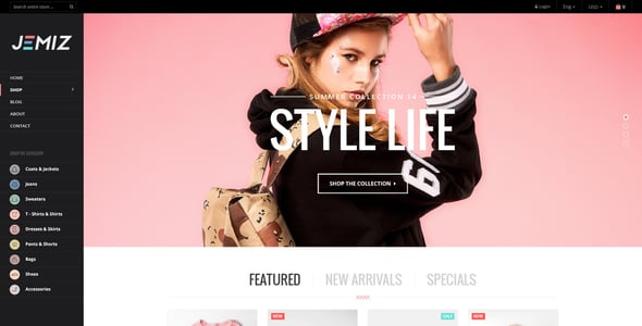 Kids Fashion Store Responsive Shopify Theme - Jemiz