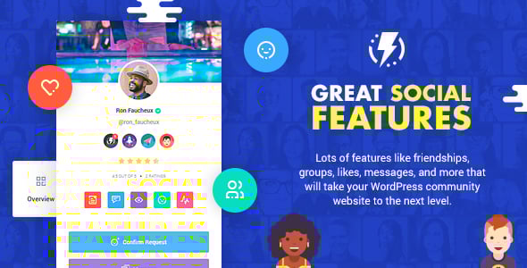 Olympus - Social Networking WordPress Theme Olympus - Social Networking WordPress Theme