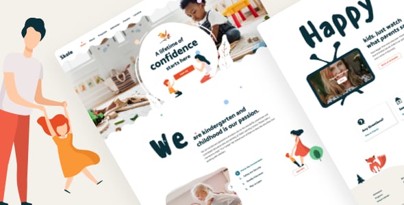 Skole - Kids School WordPress Theme