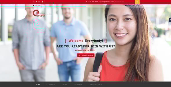 Edutech | Premium Moodle Theme