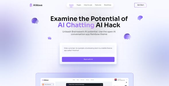 Aiwave - AI SaaS Website + Dashboard React NextJS UI Kit Aiwave - AI SaaS Website + Dashboard React NextJS UI Kit