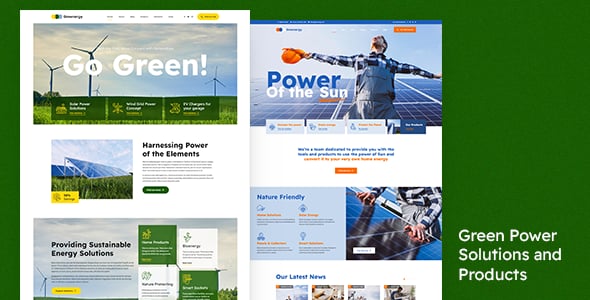 Greenergy - Ecology & Environment WordPress Theme