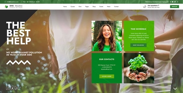 Ngo - Charity Donation WordPress Ngo - Charity Donation WordPress
