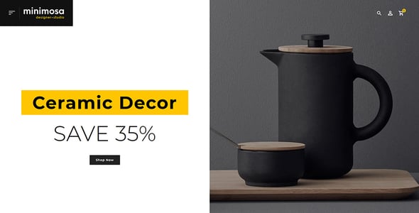 minimosa - Home Art Decor & Design Studio - Shopify Multipurpose Theme