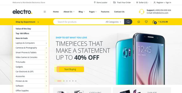 Electro Electronics Store WooCommerce Theme Electro Electronics Store WooCommerce Theme