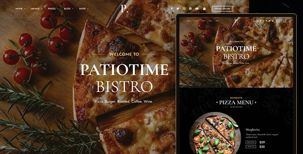 PatioTime - Restaurant WordPress Theme PatioTime - Restaurant WordPress Theme