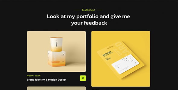 Matias - Personal Portfolio PHP Template
