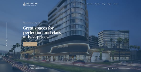 Rehomes - Real Estate Group WordPress Theme Rehomes - Real Estate Group WordPress Theme