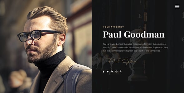 Attorney - Lawyer, Law Firm WordPress