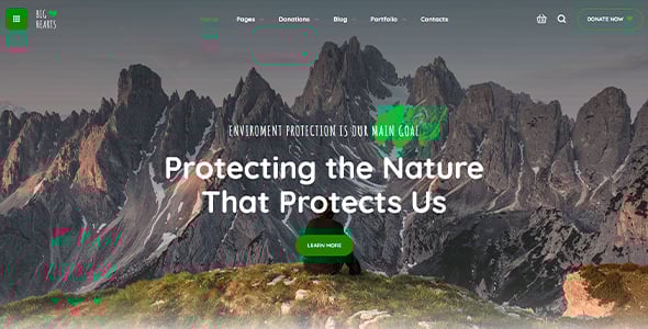 BigHearts - Charity & Donation WordPress Theme BigHearts - Charity & Donation WordPress Theme
