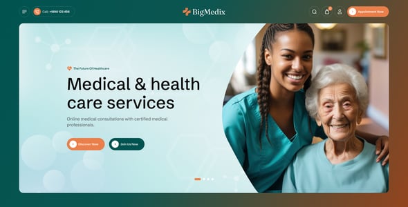 Bigmedix - Medical and Health Care WordPress Theme
