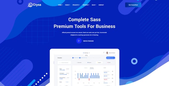 Crysa - IT Solutions XD Template