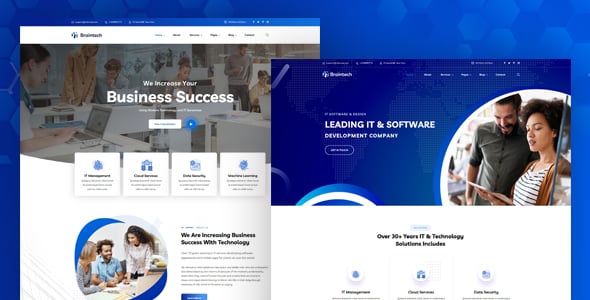 Braintech - Technology & IT Solutions WordPress Theme Braintech - Technology & IT Solutions WordPress Theme
