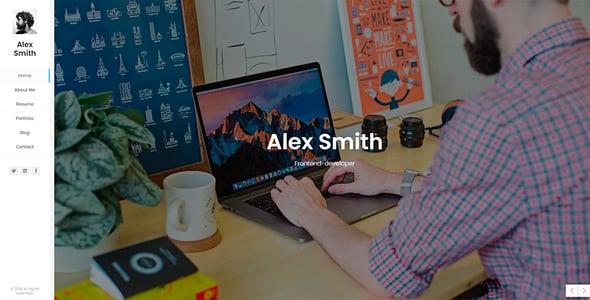 Kerge - CV Resume vCard