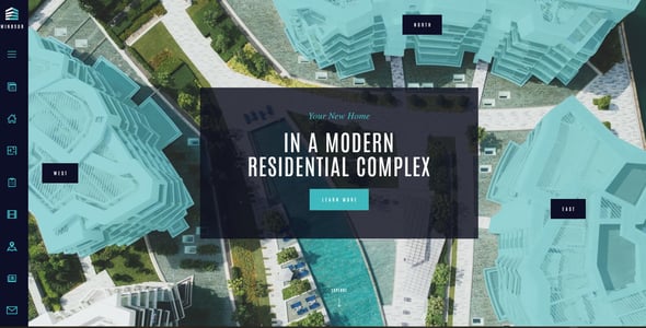 Windsor - Apartment Complex Single Property WordPress Theme