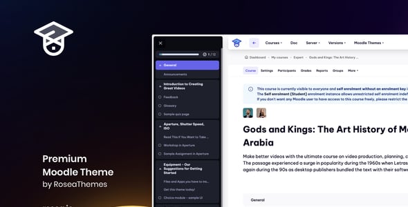 Alpha | Responsive Premium Theme for Moodle