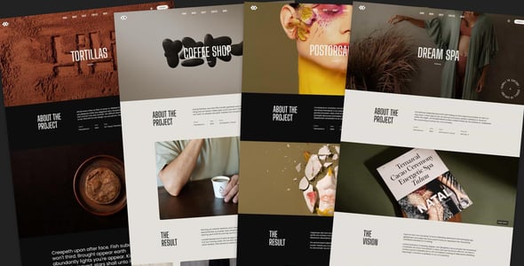 Jesper - Creative Portfolio Showcase HTML Website Template