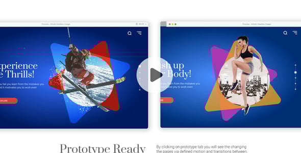 Shiveh | Adobe XD Website UI Kit Version 1.0