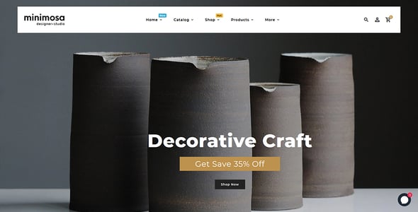 minimosa - Home Art Decor & Design Studio - Shopify Multipurpose Theme
