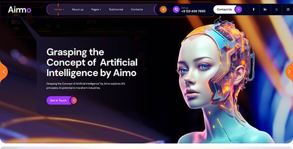 Aimo - AI Agency & Technology WordPress Theme Aimo - AI Agency & Technology WordPress Theme