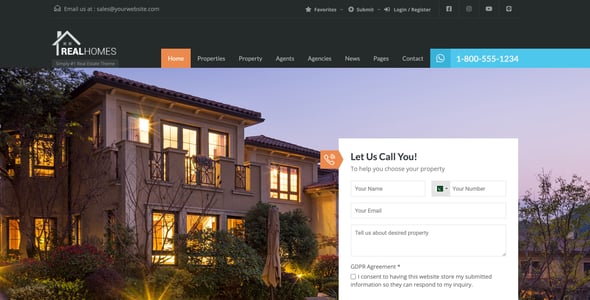 RH - Real Estate WordPress Theme RH - Real Estate WordPress Theme