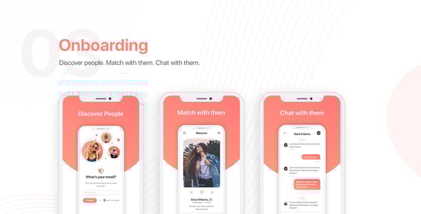 Dater - Adobe XD Dating UI Kit For Mobile App