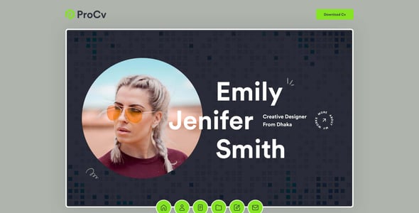 ProCv - CV Resume & Personal Portfolio