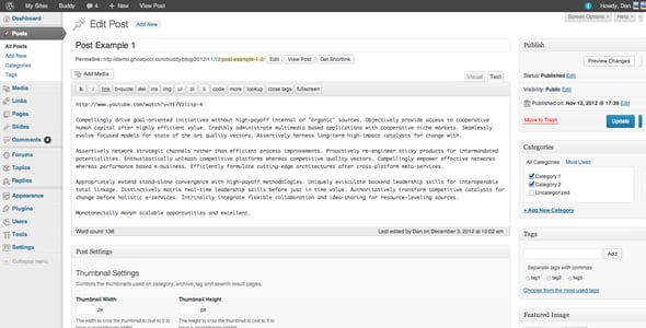 Buddy: Simple WordPress & BuddyPress Theme Buddy: Simple WordPress & BuddyPress Theme