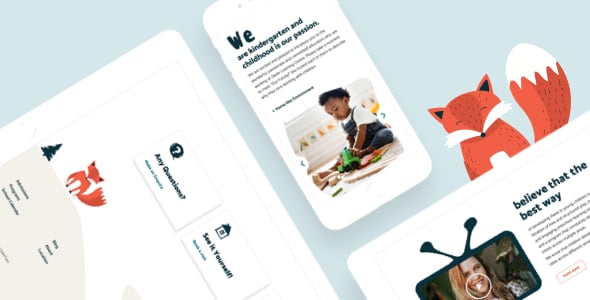 Skole - Kids School WordPress Theme