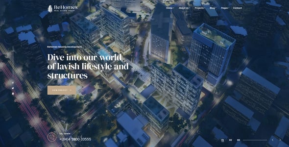 Rehomes - Real Estate Group WordPress Theme Rehomes - Real Estate Group WordPress Theme