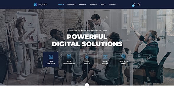 Engitech - IT Solutions & Services WordPress Theme Engitech - IT Solutions & Services WordPress Theme