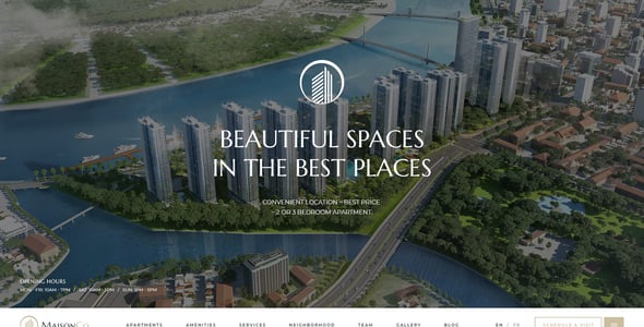 MaisonCo - Single Property WordPress Theme MaisonCo - Single Property WordPress Theme