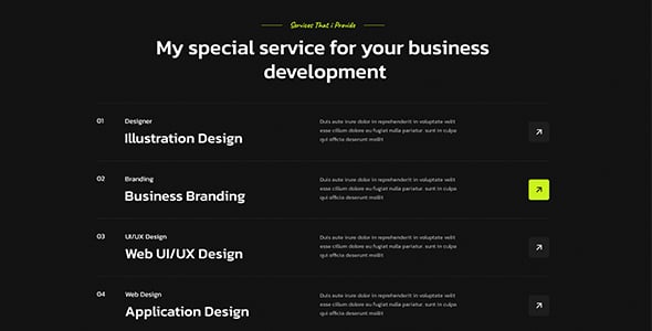 Matias - Personal Portfolio PHP Template