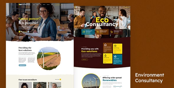 Greenergy - Ecology & Environment WordPress Theme
