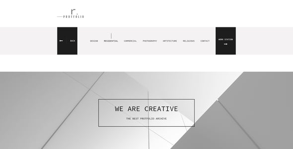 R.PROTFOLIO - Creative Personal/Company Portfolio template