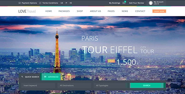 Love Travel WordPress Love Travel WordPress