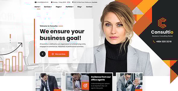 Consultio - Consulting Corporate WordPress Consultio - Consulting Corporate WordPress
