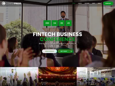 ConferPress - Multipurpose Event Tickets WordPress Theme