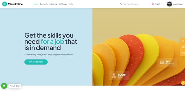 Micro Office | Extranet & Intranet WordPress Theme
