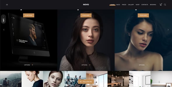 Novo - Photography WordPress Novo - Photography WordPress