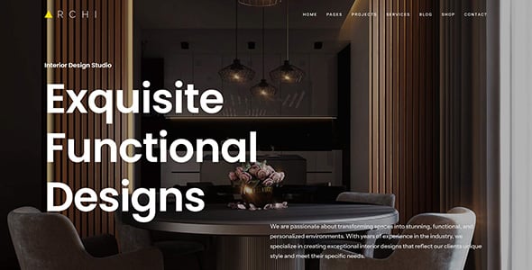 Archi - Interior Design & Multipurpose Elementor WordPress Theme Archi - Interior Design & Multipurpose Elementor WordPress Theme