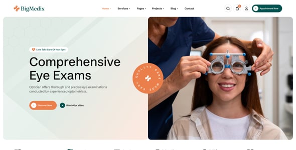 Bigmedix - Medical and Health Care WordPress Theme