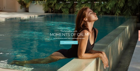 Jacqueline | Spa & Massage Salon Beauty Theme