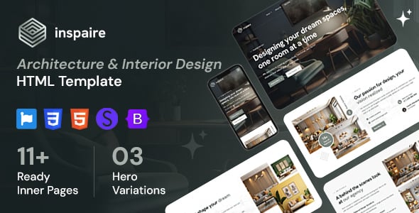 Inspaire - Architecture and Interior Design HTML Template Inspaire - Architecture and Interior Design HTML Template