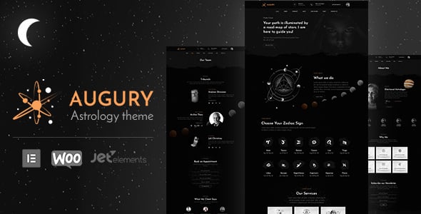 Augury | Horoscope, Astrology WordPress Theme